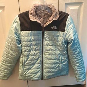 North Face Girls 14/16 Mossbud Fleece Jacket